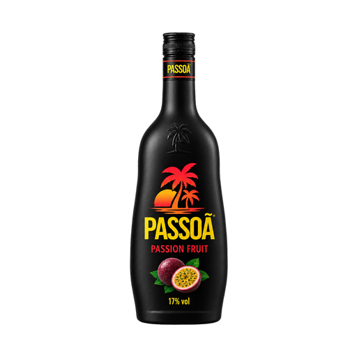 Passoã Passion Fruit Liqueur (17%) — app catalog bottle illustration
