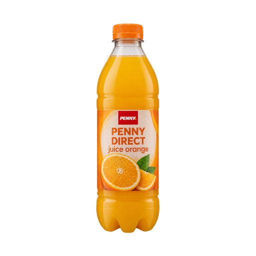 Penny Direct juice orange — app catalog bottle illustration
