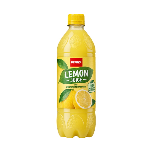 Penny Lemon juice — app catalog bottle illustration