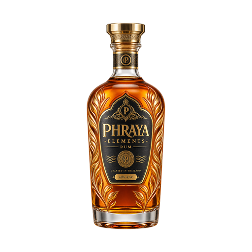 Phraya Elements Rum — app catalog bottle illustration