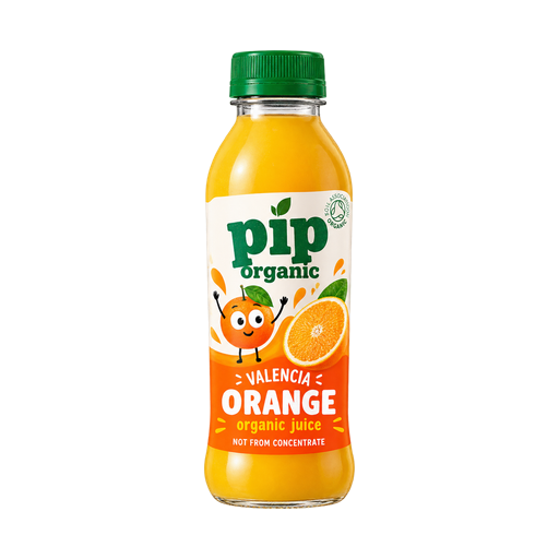 Pip Organic Valencia Orange Orange Juice — app catalog bottle illustration