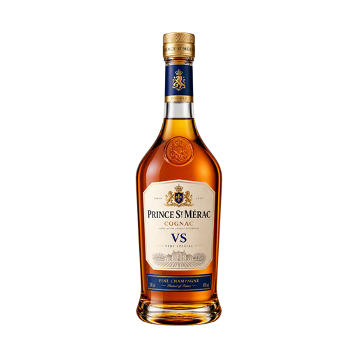 Prince St Mérac Cognac VS — app catalog bottle illustration