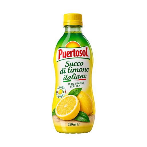 Puertosol Succo di limone italiano — app catalog bottle illustration