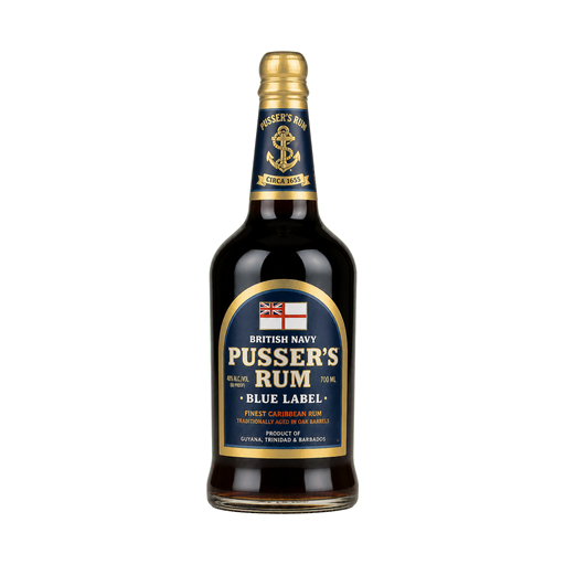 Pusser's Rum Blue Label — app catalog bottle illustration