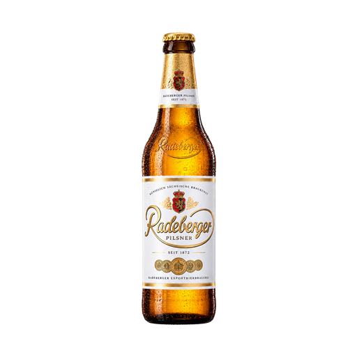 Radeberger Pilsner — app catalog bottle illustration