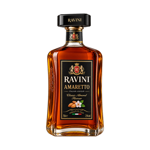 ravini Amaretto — app catalog bottle illustration