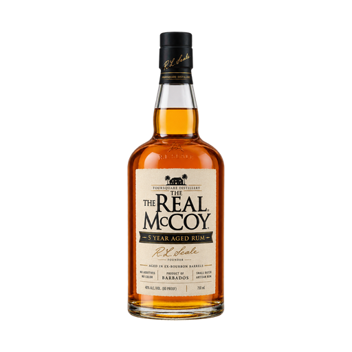 The Real McCoy 5 Year Aged Rum — app catalog bottle illustration
