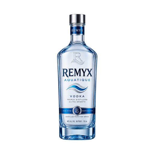 REMYX Aquatique Vodka — app catalog bottle illustration