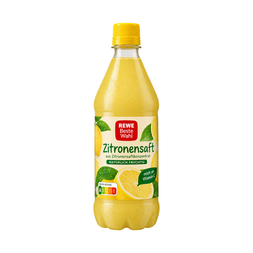 REWE Beste Wahl Zitronensaft — app catalog bottle illustration