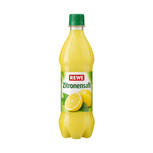 Rewe Zitronensaft — app catalog bottle illustration