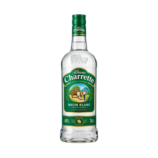 Rhum Charrette — app catalog bottle illustration