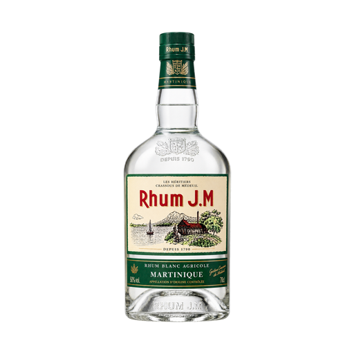 Rhum J.M Rhum blanc agricole — app catalog bottle illustration