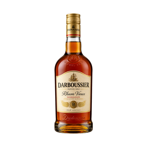 Rhum vieux Darboussier — app catalog bottle illustration