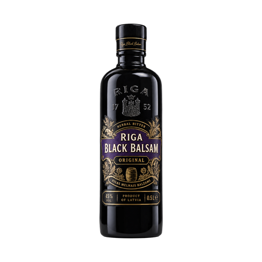 Riga Black Balsam Original — app catalog bottle illustration