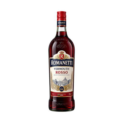 Romanetti Vermouth Rosso — app catalog bottle illustration