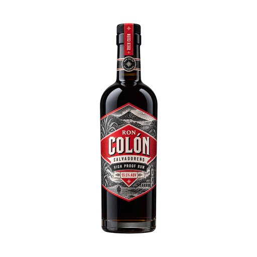 Ron Colón Salvadoreño High Proof Rum — app catalog bottle illustration