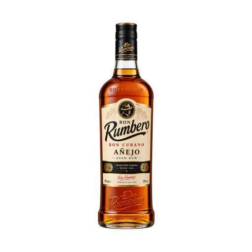 Ron.rumbero cuban rum — app catalog bottle illustration