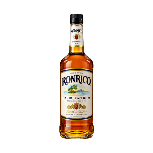 Ronrico Caribbean Rum — app catalog bottle illustration