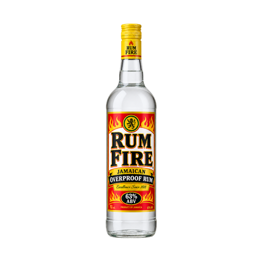 Rum Fire Jamaican Overproof Rum — app catalog bottle illustration