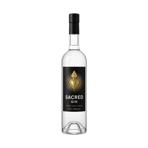 Sacred Gin — app catalog bottle illustration