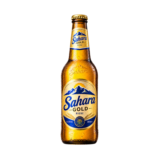 Sahara Gold Biere — app catalog bottle illustration