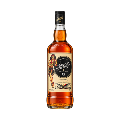 Sailor Jerry Spiced Rum — app catalog bottle illustration