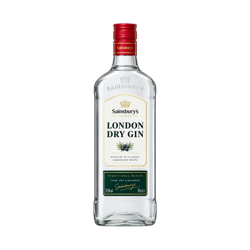 sainsbury's London dry gin — app catalog bottle illustration