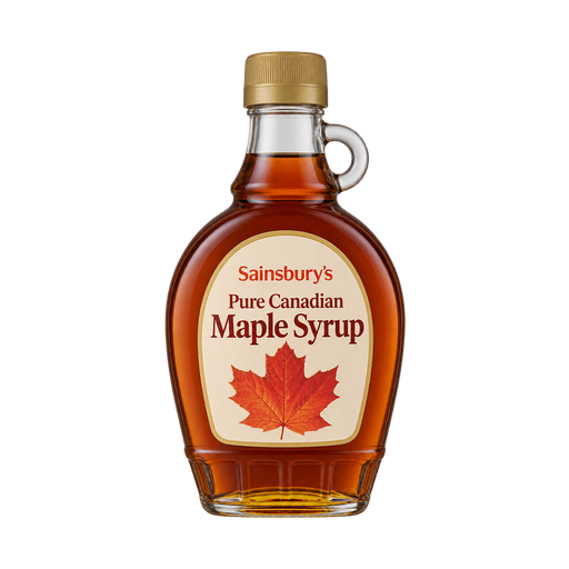 Sainsbury's Pure Canadian Maple Syrup — app catalog bottle illustration