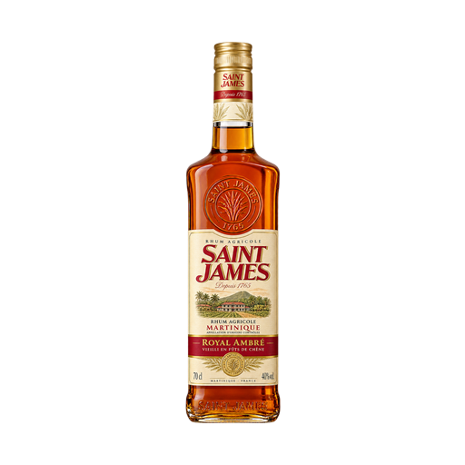 Saint James Rhum Agricole Royal Ambré — app catalog bottle illustration
