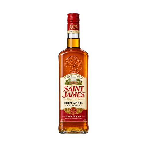 Saint James Rhum Ambré 40° — app catalog bottle illustration