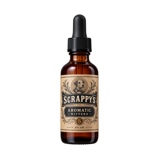 Scrappy's Aromatic Bitters — app catalog bottle illustration