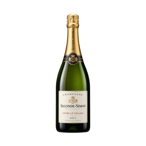 Seconde-simon Champagne cuvee le village — app catalog bottle illustration