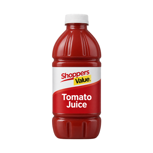 Shoppers Value Tomato Juice — app catalog bottle illustration