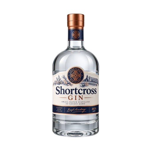Shortcross Gin — app catalog bottle illustration