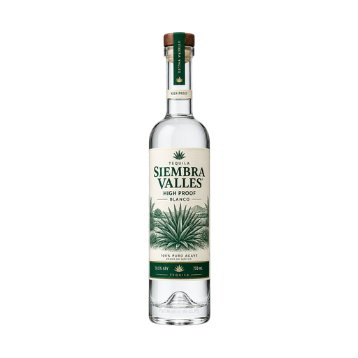 Siembra Valles High Proof Blanco Tequila — app catalog bottle illustration