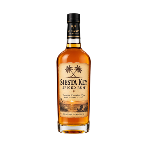 Siesta Key Spiced Rum — app catalog bottle illustration