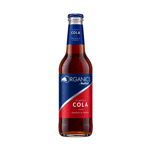 Organics Simply Cola by Red Bull — app catalog bottle illustration