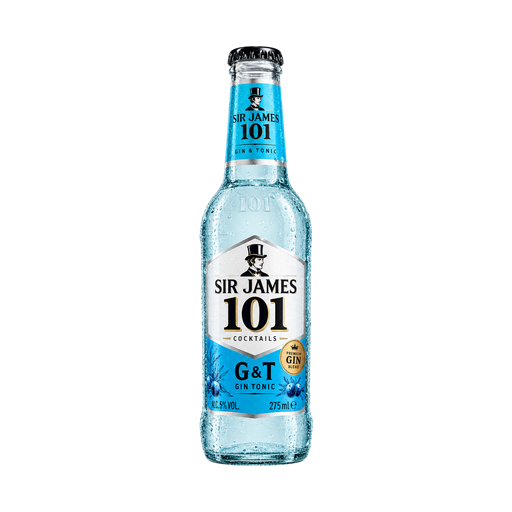 Sir James 101 G & T - Gin tonic flavour — app catalog bottle illustration