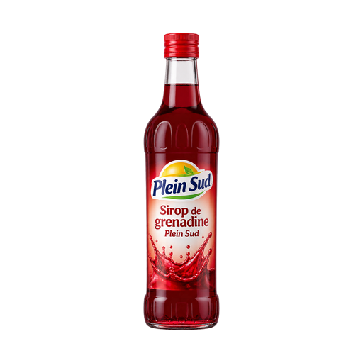 Sirop de grenadine Plein Sud — app catalog bottle illustration