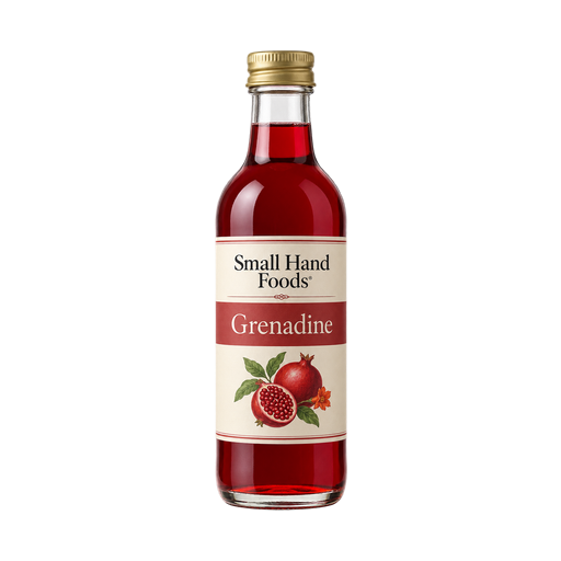 Small Hand Foods Grenadine — app catalog bottle illustration