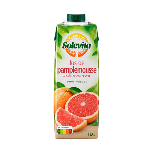 Solevita Jus de pamplemousse — app catalog bottle illustration