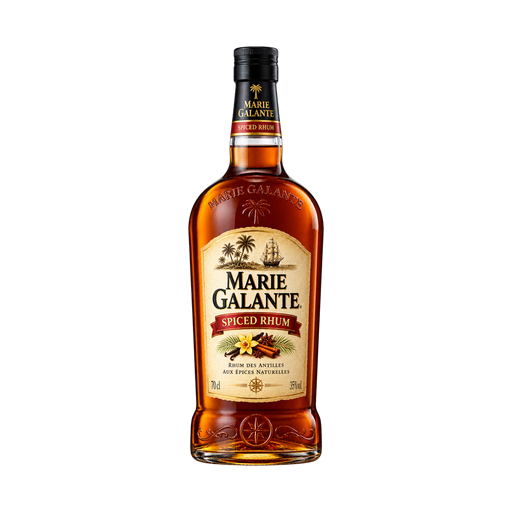Spiced Rhum Marie Galante — app catalog bottle illustration