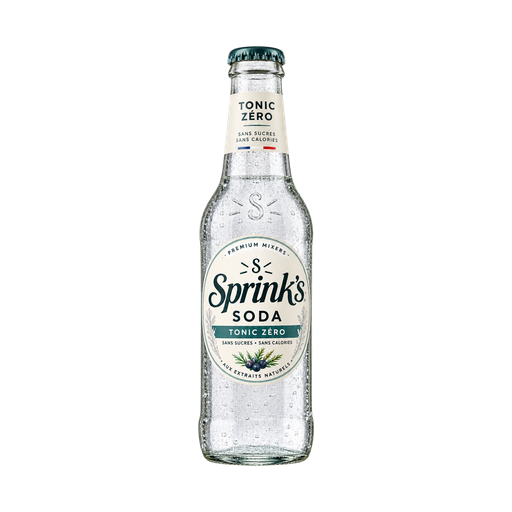 Sprink's Soda tonic zéro — app catalog bottle illustration