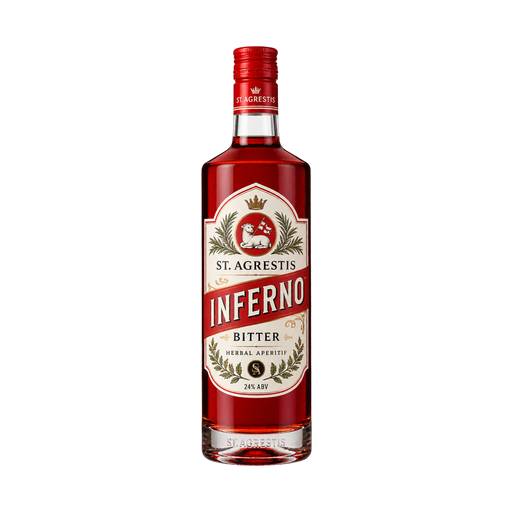 St. Agrestis Inferno Bitter — app catalog bottle illustration