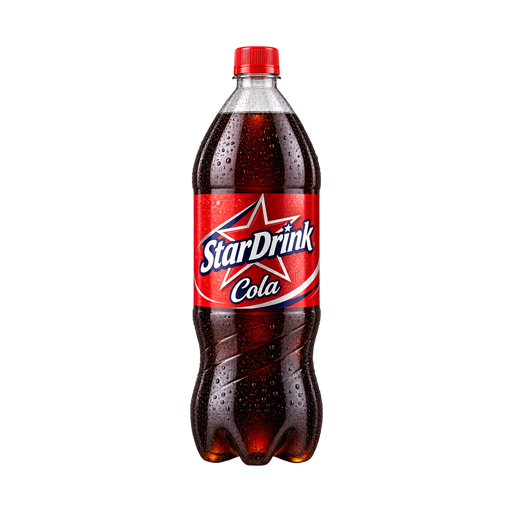 StarDrink Cola — app catalog bottle illustration