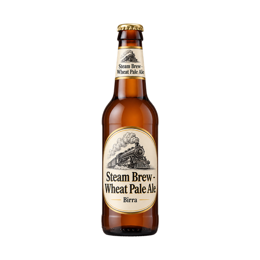 Steam Brew Wheat Pale Ale — app catalog bottle illustration