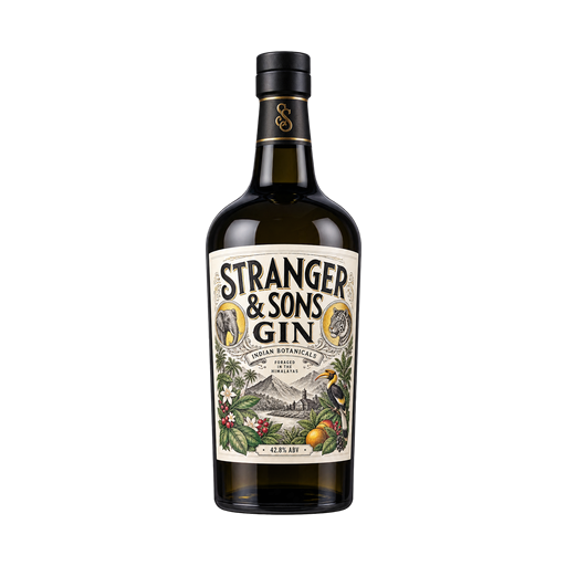 Stranger & Sons Gin — app catalog bottle illustration