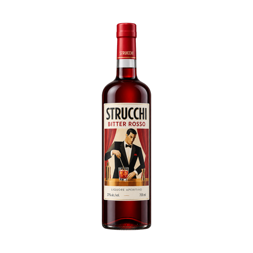 Strucchi Bitter Rosso — app catalog bottle illustration