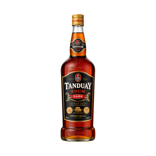 Tanduay Rhum Dark — app catalog bottle illustration