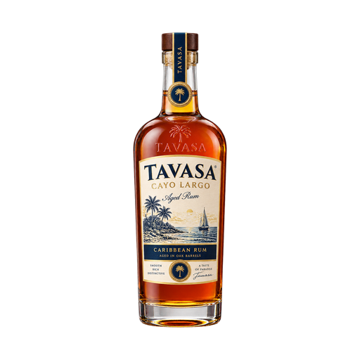 Tavasa Cayo Largo — app catalog bottle illustration